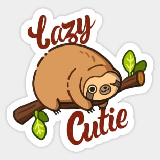 Kawaii sloth Sticker